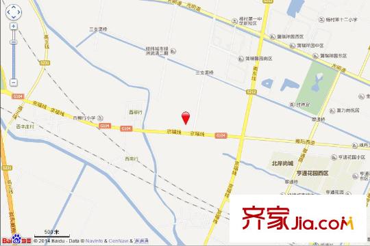 雍鑫紅星華府電子地圖