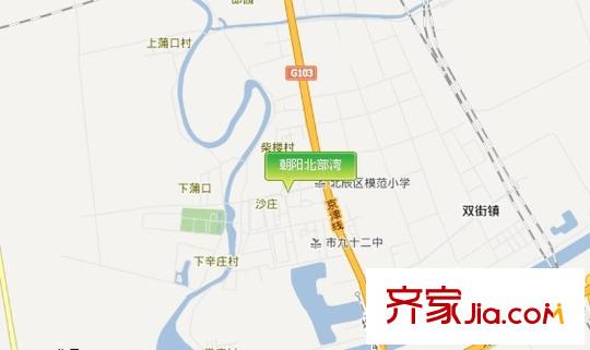 朝陽北部灣電子地圖
