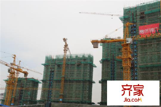 融僑錦江悅府外景圖工程進度（20130717）