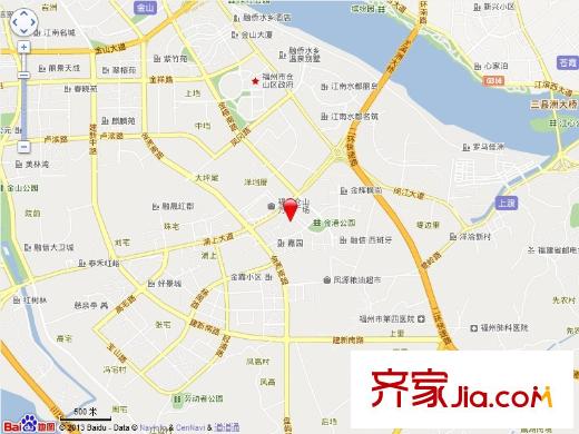 金山桔園二期景園交通圖