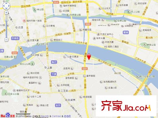 世歐上江城交通圖