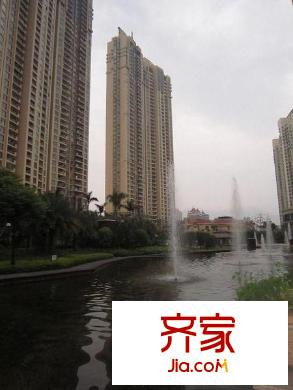 世歐上江城外景圖 