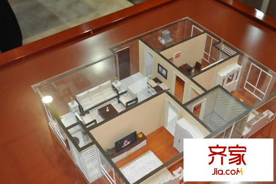 象博豪庭售樓處戶型模型實景（2015-03）