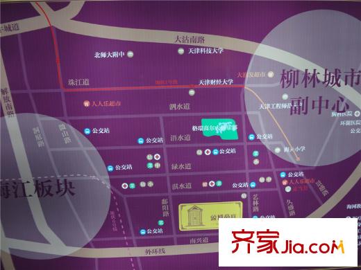 象博豪庭區(qū)位圖