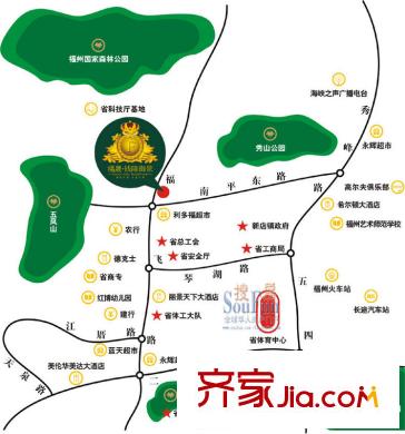 福晟錢隆御景交通圖交通區(qū)位圖