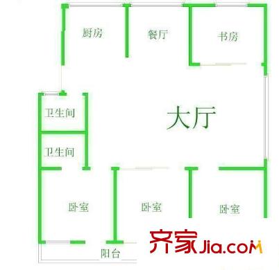 夏沁苑 戶型圖