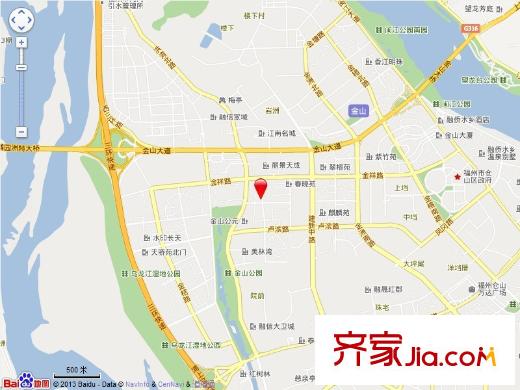金山碧水三期秋爽苑交通圖