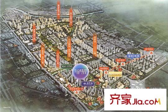 新梅江錦秀里區(qū)位圖