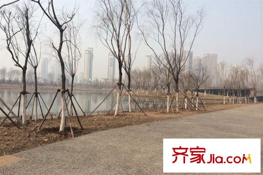 新梅江錦秀里周邊臨近的衛(wèi)津河公園