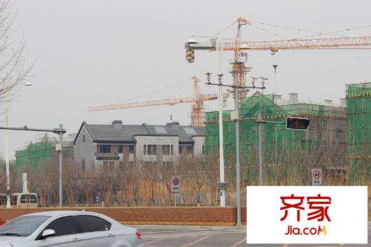 吉寶瀾岸銘郡別墅工程進度（2015-3）