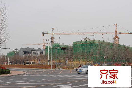 吉寶瀾岸銘郡別墅工程進度（2015-3）