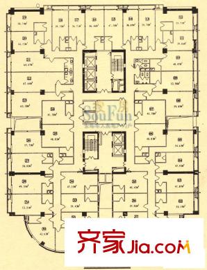 華城國際 戶型圖