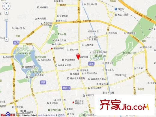 華城國際交通圖
