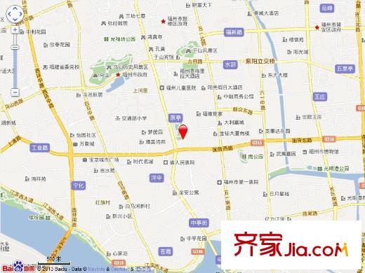 世茂天城二期臻園交通圖