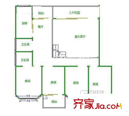  匯創(chuàng)名居 4戶型圖