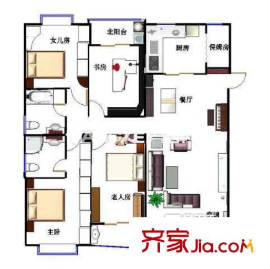  匯創(chuàng)名居 4戶型圖