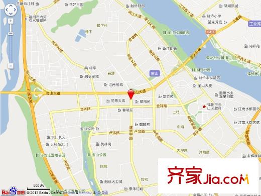 匯創(chuàng)名居交通圖