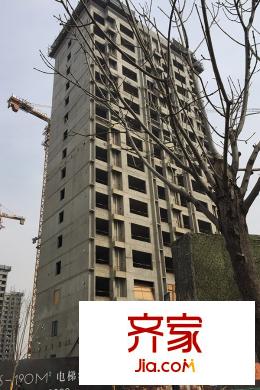 萬科新梅江柏翠園小高層工程進度（2015-3）