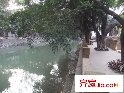 群升白馬郡配套圖周邊白馬河在改造