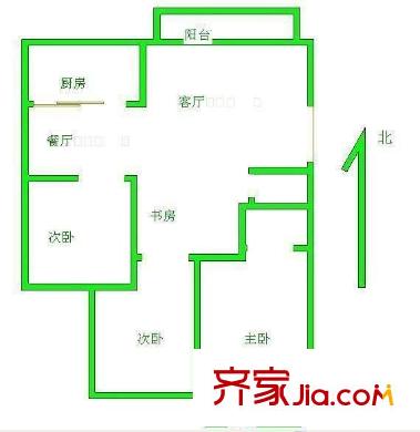 金山碧水二期摘仙苑戶型圖金山碧水二期摘仙苑 3室 戶型圖 3室2廳2衛(wèi)1廚