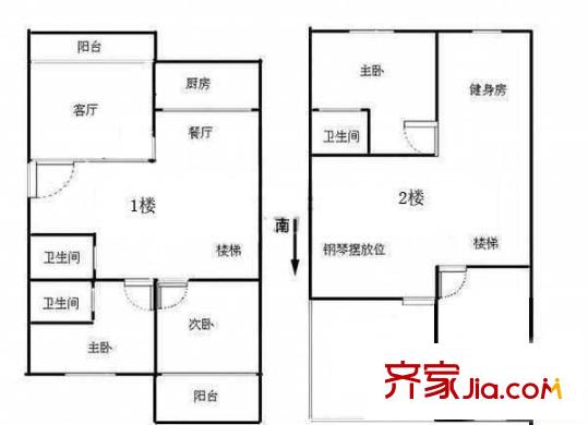 閩都大莊園麗水琴灣 5室 戶型圖