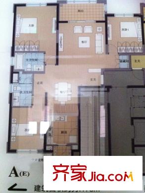 惠靈頓國(guó)際社區(qū)二期高層10#標(biāo)準(zhǔn)層A戶型 3室2廳2衛(wèi)1廚