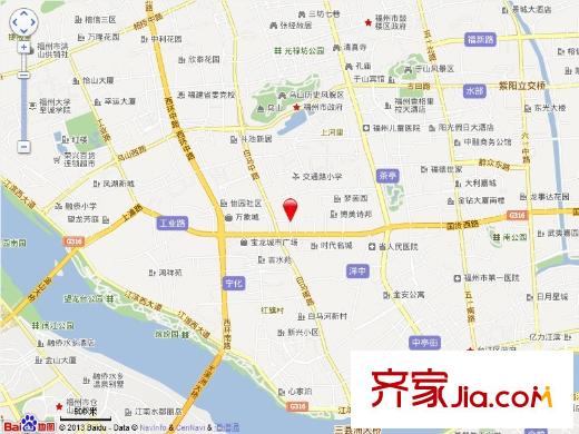 萬科上海新苑交通圖