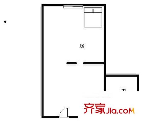 金山桔園二期和園戶型圖金山桔園二期和園 1室 戶型圖 1室1廳1衛(wèi)