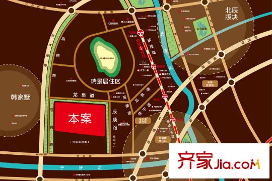 星河時(shí)代區(qū)位圖