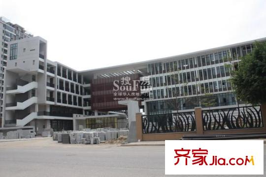 江南水都心巢配套圖即將交付使用重點完全中學(xué)（八中）