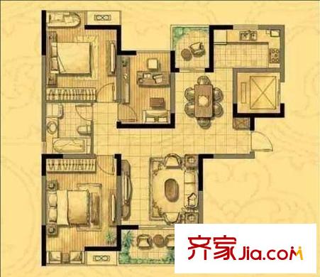 后坂新城 戶型圖