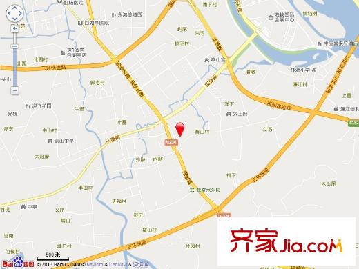 新倉山洋樓交通圖