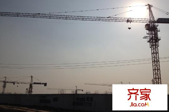 復地湖濱廣場小高層工程進度（2015-03）