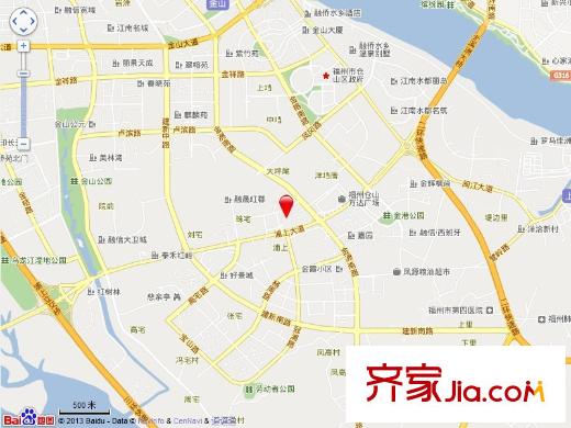 正祥一品新筑交通圖