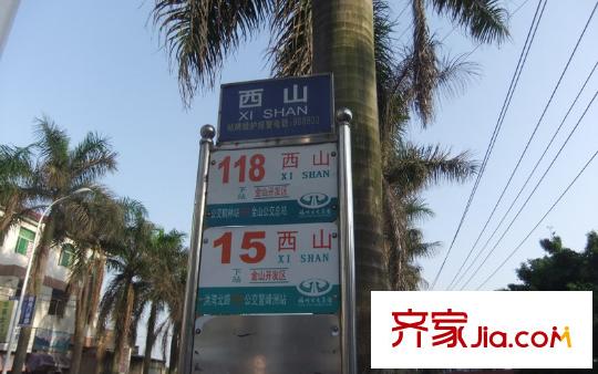 融僑觀瀾交通圖公交站牌