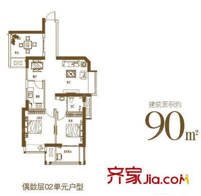 正榮潤(rùn)城 戶型圖