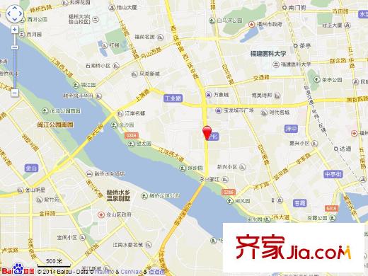 正榮潤(rùn)城交通圖