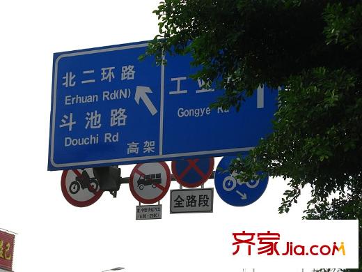 正榮潤(rùn)城交通圖