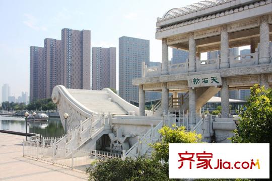 首創(chuàng)大河宸章周邊海河