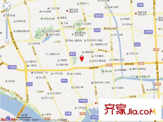 世茂天城一期儷園交通圖