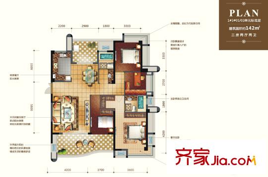 三盛國際公園上東區(qū) 戶型圖