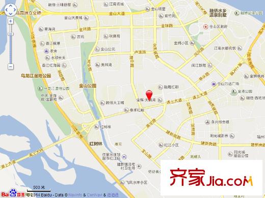 金輝天鵝灣二期交通圖