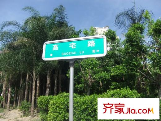 金輝天鵝灣二期交通圖路標(biāo)