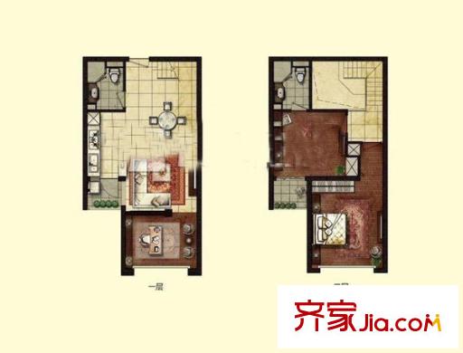 紅星國(guó)際晶品 戶型圖