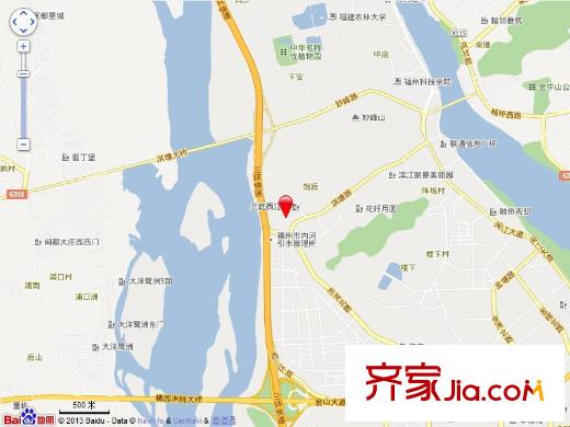 泰禾紅樹(shù)林A區(qū)交通圖