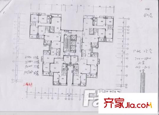 福機新苑戶型圖戶型圖2 