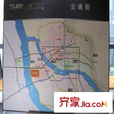 中天金海岸交通圖