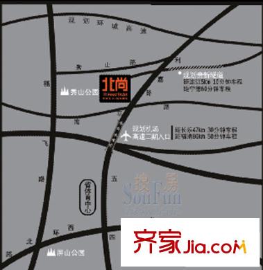 北尚交通圖