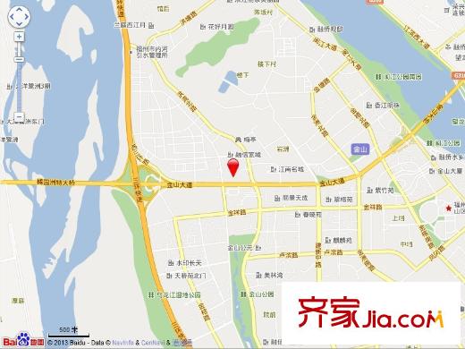 融信第一城交通圖
