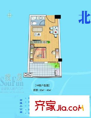 君臨天華 戶型圖